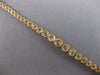 ESTATE 2.81CT DIAMOND 14KT YELLOW GOLD CLASSIC ROUND GRADUATING TENNIS BRACELET