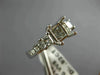 14KT WHITE GOLD SEMI MOUNT ENGAGEMENT RING. 3D LUCIDA PAST PRESENT FUTURE DESIGN