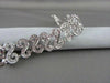 ANTIQUE WIDE 1.5CTW FILIGREE 14KT DIAMOND "S" DESIGN BRACELET