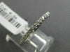 ESTATE .34CT DIAMOND 14KT WHITE GOLD 3D SEMI ETERNITY WEDDING ANNIVERSARY RING