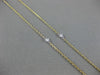 GIA 1.57CT WHITE & FANCY YELLOW DIAMOND 18KT YELLOW GOLD CLASSIC FLOWER NECKLACE