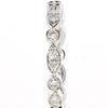 .54CT DIAMOND 18KT WHITE GOLD ROUND & MARQUISE SHAPE ETERNITY ANNIVERSARY RING