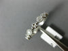 ESTATE .36CT DIAMOND 14K WHITE GOLD 3D FLOWER FILIGREE WEDDING ANNIVERSARY RING