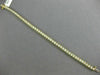 ESTATE 6.50CT ROUND CUT DIAMOND 18KT YELLOW GOLD CLASSIC TENNIS BRACELET #21747