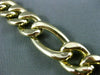 ESTATE 14K WHITE & YELLOW GOLD 3D SOLID BLACK ONYX STRIATED CROSS PENDANT #24846