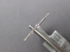 .16CT DIAMOND 18KT WHITE GOLD CLASSIC 1MM ROUND ETERNITY ANNIVERSARY LOVE RING