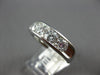 LARGE 2.0CT DIAMOND 14KT WIHITE GOLD 3D CHANNEL ROUND WEDDDING ANNIVERSARY RING