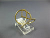 ESTATE WIDE .32CT DIAMOND 14KT YELLOW GOLD CLASSIC LOVE KNOT INFINITY FUN RING