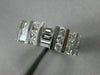 ESTATE .96CTW EMERALD ROUND DIAMOND WEDDING ANNIVERSARY 14K GOLD RING 6.5M 10893