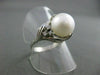 ESTATE DIAMOND 10MM AAA SOUTH SEA PEARL PLATINUM COCKTAIL RING F-G VS #2670