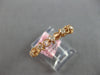 ESTATE .24CT DIAMOND 14KT ROSE GOLD 3D ROUND 8 STONE FILIGREE ANNIVERSARY RING