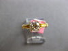 ESTATE .80CT DIAMOND 18KT YELLOW GOLD 3D ROUND CLASSIC SOLITAIRE ENGAGEMENT RING