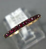 ESTATE .27CT AAA RUBY 18KT ROSE GOLD 3D CLASSIC FUN RING