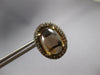 LARGE 3.5CT MOCHA DIAMOND & AAA SMOKY TOPAZ 18KT YELLOW GOLD 3D CLIP ON EARRINGS