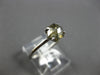 1.15CT CHOCOLATE FANCY DIAMOND 18KT WHITE GOLD SOLITAIRE HEXAGON ENGAGEMENT RING