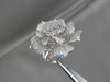 ANTIQUE MASSIVE FILIGREE 18KT WHITE FLOWER 4.67CT DIAMOND RING ONE OF A KIND!!!
