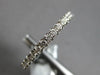 .64CT DIAMOND 18K WHITE GOLD CLASSIC 2mm ROUND ETERNITY WEDDING ANNIVERSARY RING