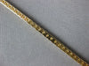LONG 9.52CT DIAMOND 14K YELLOW GOLD 3D ROUND 2.5MM ETERNITY LOVE TENNIS NECKLACE