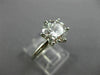 GIA 2.31CT ROUND DIAMOND H SI1 EXCELLENT CUT CLASSIC PLATINUM ENGAGEMENT RING