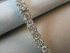 ANTIQUE WIDE  9.0CT 14KT WHITE GOLD DIAMOND TENNIS BRACELET SIMPLY BEAUTIFUL