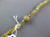 LARGE 70.36CT DIAMOND & AAA OPAL 14KT YELLOW GOLD 3D GRADUATING BEAD NECKLACE