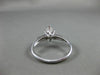 ESTATE WIDE .86CT DIAMOND MARQUISE 14KT WHITE GOLD 3 STONE ENGAGEMENT RING 22151