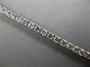 7.34CT SALT & PEPPER DIAMOND 14KT WHITE GOLD 3D ROUND ETERNITY TENNIS BRACELET