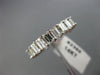 ESTATE 4.60CT EMERALD CUT DIAMOND 14K WHITE GOLD ETERNITY ANNIVERSARY RING #2366