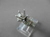 1.60CT DIAMOND 14K WHITE GOLD 3D PRINESS ROUND SEMI MOUNT ENGAGEMENT RING #18585