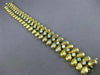 ANITQUE WIDE & LONG AAA AUSTRALIAN OPAL 14KT YELLOW GOLD CLASSIC BRACELET #640