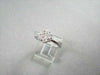 ANTIQUE WIDE E-F VVS FLOWER .62CT DIAMOND 14KT GOLD RING ONE OF A KIND!!!!!!!!!!