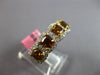 2.43CT WHITE & INTENSE FANCY ORANGE DIAMOND 18KT 2 TONE GOLD 3D ANNIVERSARY RING