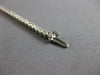 ESTATE 2.30CT DIAMOND 14KT WHITE GOLD 3D CLASSIC ROUND 2.5MM TENNIS BRACELET
