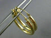 ESTATE 14KT YELLOW GOLD CLASSIC HANGING HOOP EARRINGS 25mm X 3mm WIDE #25137