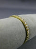 ESTATE .43CT DIAMOND 18KT YELLOW GOLD CLASSIC ETERNITY WEDDING ANNIVERSARY RING