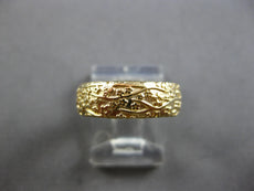 ANITQUE 14K YELLOW GOLD 3D HANDCRAFTED ETERNITY FILIGREE ANNIVERSARY RING #28208
