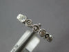.44CT DIAMOND 14KT WHITE GOLD ROUND FILIGREE SIZEABLE ETERNITY ANNIVERSARY RING