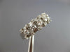 1.20CT DIAMOND 14K WHITE GOLD ROUND PRINCESS & BAGUETTE CLASSIC ANNIVERSARY RING