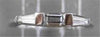 ESTATE .37CT BAGUETTE DIAMOND 14KT WHITE GOLD 3D WEDDING ANNIVERSARY RING #1179