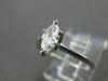 ESTATE .55CT DIAMOND MARQUISE 14KT WHITE GOLD SOLITAIRE ENGAGEMENT RING #17260