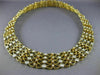 ESTATE LARGE TIFFANY & CO. 10.19CT DIAMOND 18K GOLD & PLATINUM 3D NECKLACE #2581
