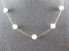 ESTATE AAA SOUTH SEA PEARL 14KT YELLOW GOLD 3D BY THE YARD NECKLACE #23899