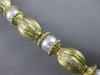 ESTATE LARGE DIAMOND 8.5M WHITE SOUTH SEA PEARL 18K GOLD FILIGREE BRACELET #2617