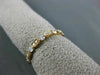 ESTATE .58CT DIAMOND 18KT ROSE GOLD ETERNITY FILIGREE MILGRAIN ANNIVERSARY RING