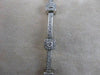 ANTIQUE 2.25CTW DIAMOND 18KT WHITE GOLD PAVE FILIGREE BRACELET 6MM WIDE #16473