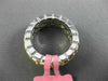 WIDE 7.56CT WHITE & FANCY YELLOW DIAMOND 18KT 2 TONE GOLD ANNIVERSARY RING