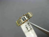 ANTIQUE .76CT ASSCHER CUT DIAMOND 14KT YELLOW GOLD PAST PRESENT FUTURE RING #112