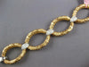 EXTRA LARGE & LONG 1.44CT DIAMOND 14KT 2 TONE GOLD OVAL FILIGREE LOVE BRACELET