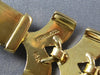 ESTATE WIDE TIFFANY & CO. 14KT YELLOW GOLD 3D CLASSIC V SHAPE BRACELET
