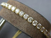 3.23CT DIAMOND 14K YELLOW GOLD 3D ROUND SEMI ETERNITY ADJUSTABLE TENNIS BRACELET